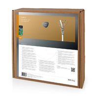 Nedis Nedis Network on Reel / CAT6 / Solid / S/FTP / Copper / Indoor / Round / LSZH / Grey / Gift Box
