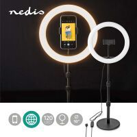 Nedis RINGLICHT M.USB TISCHST.  26CM (RLSTND200BK       SW)