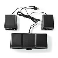 Nedis Gaming-Lautsprecher| Lautsprecherkanaele 2.2| Stromversorgungüber USB| 3.5 mm