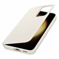 Samsung Smart View Wallet Case Galaxy S23 Plus Cream Taschen & Hüllen - Smartphone
