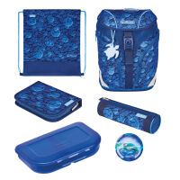 Herlitz Schultasche Ranzen SoftLight Plus GreenLine Deep Sea	