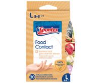 Spontex Einmalhandschuhe Food Contact 20er Pack Gr. 8 (12968048)