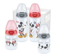 NUK Starter Set+ Disney Mickey Mouse First Choice rot/grau (10225270)