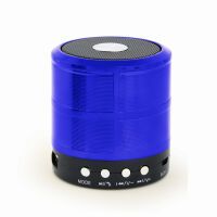 gembird Tragbare Bluetooth-Lautsprecher blau (SPK-BT-08-B)