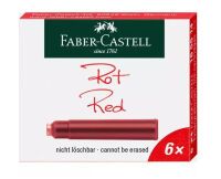 FABER-CASTELL 185514 - Red - Red - Fountain pen - Germany - 6 pc(s)