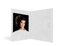 Daiber 1x100 Passbildmappen Opti-Line bis 5x7 cm weiß