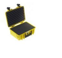 B&W Outdoor Koffer Typ 4000 gelb    mit Facheinteilung Koffer - Foto & Video
