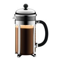 Bodum Kaffeebereiter PRESS CHAMBORD 1 Liter Tee- & Kaffeezubereitung