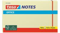 tesa Office Notes 100 Blatt 125 x 75mm gelb (57655-00000-05)