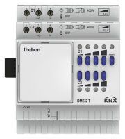 Theben DME 2 T KNX - Dimmer - Mountable - Buttons - White - IP20 - 230 V