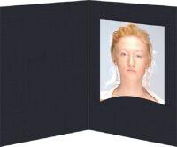 1x100 Daiber Passbildmappen Profi-Line  bis 7x10cm schwarz Passbild- und Portraitmappen