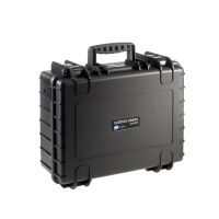 B&W Outdoor Case Type 5000 schwarz mit Facheinteilung Koffer - Foto & Video