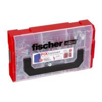 fischer FIXtainer-DUOPOWER/DUOTEC 200 - Expansion anchor - Concrete - Metal - Grey - Red - 90 pc(s) - Box