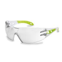 uvex Bügelbrille pheos s weiß/grün Schutzbrillen & Augenschutz