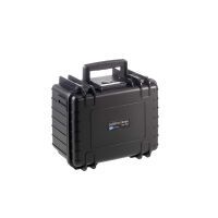 B&W Outdoor Case Type 2000 schwarz mit Schaumstoff Inlay Koffer - Foto & Video