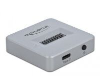 Delock 64000 - SSD - M.2 - 10 Gbit/s - Silver - 49 mm - 49 mm