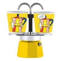 Bialetti MINI EXPRESS Set Lichtenstein Tee- & Kaffeezubereitung