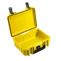 B&W outdoor.case Type 500 gelb    mit Schaumstoff Inlay Koffer - Foto & Video