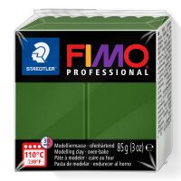 FIMO Mod.masse Fimo prof 85g blattgrün (8004-57)