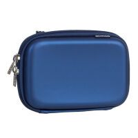 rivacase 9101 (PU) - Sleeve case - EVA (Ethylene Vinyl Acetate) - Blue - 2.5" - Scratch resistant,Water resistant - 5 pockets