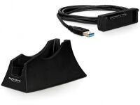 DELOCK Dockingstation SATA HDD -> USB3.0 (Kabel +HDD Halter) (61858)