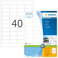 HERMA Etik. Premium A4 weiß 48,5x25,4   mm Papier 4000 St. (4474)