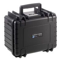 B&W Outdoor Case Type 2000 schwarz mit Facheinteilung Koffer - Foto & Video