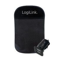 Logilink USB Kfz Netzteil, 2x USB-Port, 10.5W + Antirutschm. (PA0204)
