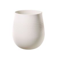 Villeroy & Boch Manufacture Collier blanc Vase Carré groß