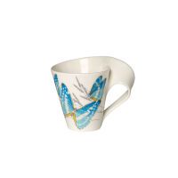 Villeroy & Boch NewWave Caffè Morpho cypris Becher mit Henkel (Geschenkkarton)