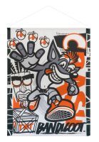 Crash Bandicoot Canvas Poster \"Crash\" Englisch