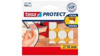 tesa Protect Filzgleiter rund 18mm weiß                16St. (57892-00000-01)