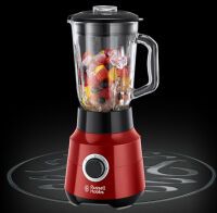 Russell Hobbs 24720-56 - Tabletop blender - 1.5 L - Pulse function - Ice crushing - 650 W - Red