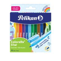 Pelikan Büro Pelikan Fasermaler Colorella Star C302 12 ST sortiert Faltschachtel (822305)