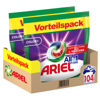 Ariel Allin1 PODS® Flüssigwaschmittel-Kapseln 104 Waschladungen Color+