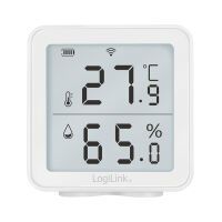 Logilink Wi-Fi Smart Thermo-Hygrometer, Tuya kompatibel (SC0116)