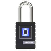 Master Lock Biometrisches Vorhängeschloss 4901EURDLHCC Diebstahlschutz