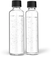 Sodapop Wasser Zu-/Aufbereiter-Zubehör 10026033 Glasflaschen-Set (600ml + 850ml) für Logan