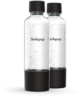 Sodapop Wasser Zu-/Aufbereiter-Zubehör 10026034 Pet Flaschen-Set (2x 850ml) für Logan