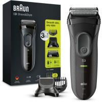 Braun Nass- und Trockenrasierer Series 3 Shave&Style 3000BT