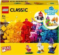 LEGO Classic 11013 KreativBauset mit durchsichtigen Steinen LEGO