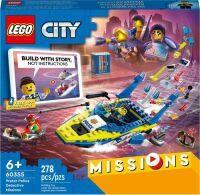 LEGO City 60355 Detektivmissionen Wasserpolizei LEGO