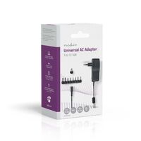 Nedis Universal-Netzteil / 18 W / 3 / 4.5 / 5 / 6 / 7.5 / 9 / 12 V DC / 1.10 m / 1.5 A / 8 plug(s) / Schwarz