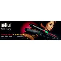 BaByliss Braun BRST750E ST 750 Satin Hair 7 Colour Saver Iontec Haarglätter