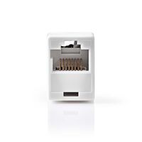 Nedis Netzwerkkoppler / CAT5e / Ungeschirmt / RJ45 Buchse / RJ45 Buchse / Gerade / ABS / Box
