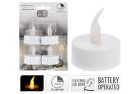 LED Teelicht 4er Pack - 16 Stück