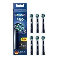 Oral-B Pro CrossAction Aufsteckbürsten für elektrische Zahnbürste, 6 Stück