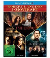 Robert Langdon Movie Collection (3 Blu-rays)