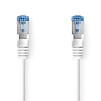 Nedis CAT6a-Netzwerkkabel / S/FTP / RJ45 Stecker / RJ45 Stecker / 2.00 m / Snagless / Rund / LSZH / Weiss / Box