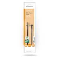 Nedis Antennenkabel / SMA-Buchse / TS9 / Vergoldet / 50 Ohm / Einzeln geschirmt / 0.20 m / Rund / PVC / Schwarz / Box